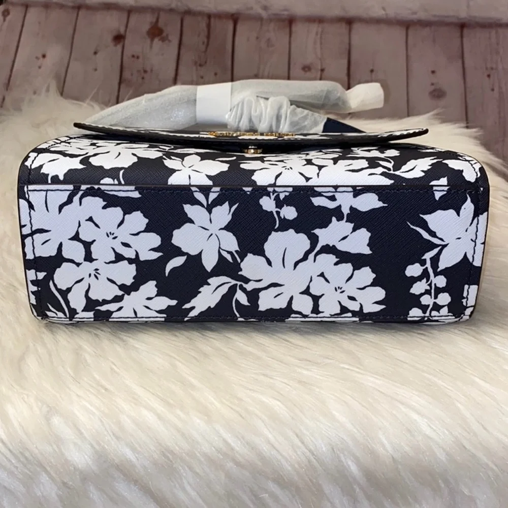 Michael Kors SOFIA Satchel/JET SET TRAVEL Wallet 2pc Set
